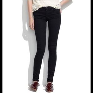 Skinny skinny ankle jeans in black frost