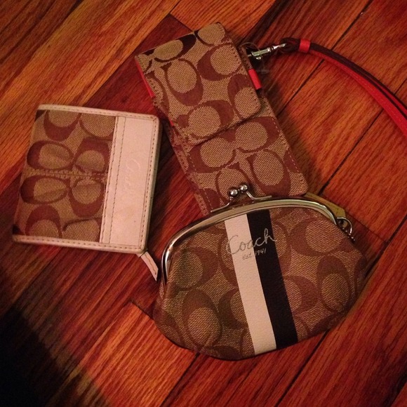 Slightly used Coach items