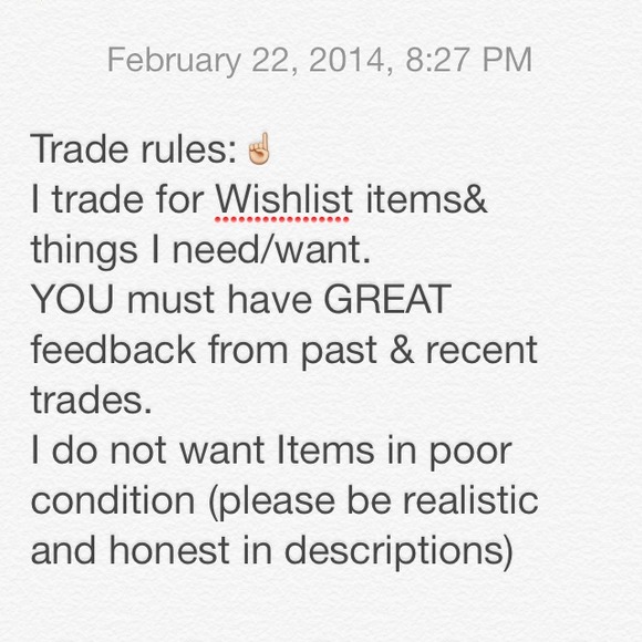 🙏Wishlist 🙏TRADE RULES❗️selective items ☝️😍 - Picture 2 of 4