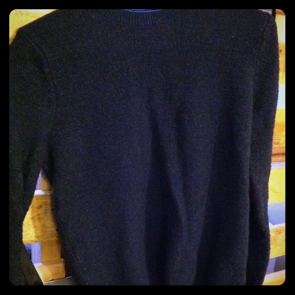Forever 21 Men Dark Blue Sweatshirt