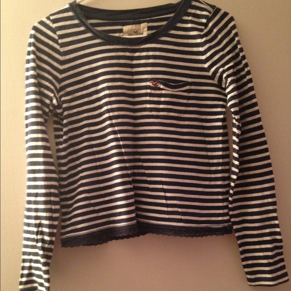 Hollister striped long sleeve