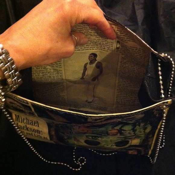 ~🌸NFS ~King of Pop Recycled Rolling Stone Bag🌸~ - Picture 3 of 3