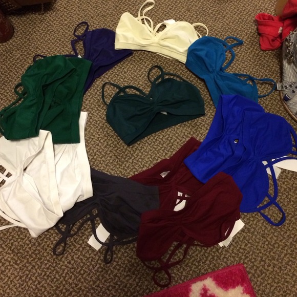 LF bralettes! All NWT