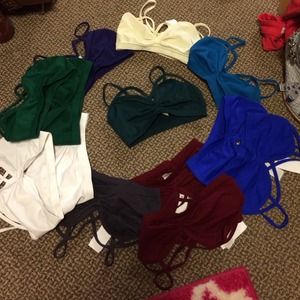LF bralettes! All NWT