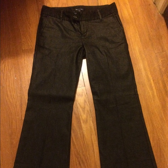 Sold! Gap trousers size 8 Dark dressy denim