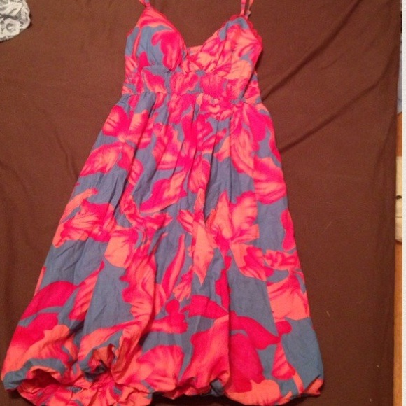 Floral bohemian sun dress