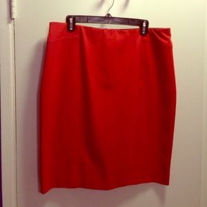 Reserved for @hughesanon Ann Taylor Orange Skirt