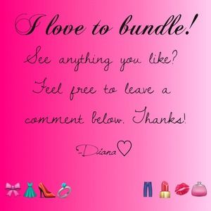 BUNDLES=GREAT DISCOUNTS!💕