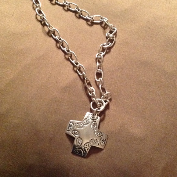 Silpada cross necklace