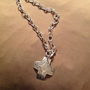 Silpada cross necklace