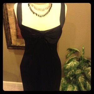 ⛔️REDUCED⛔️Calvin Klein Black Satin Cocktail Dress