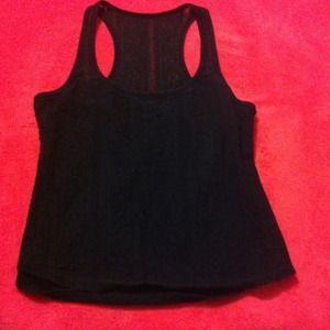 Blue Hollister lace top