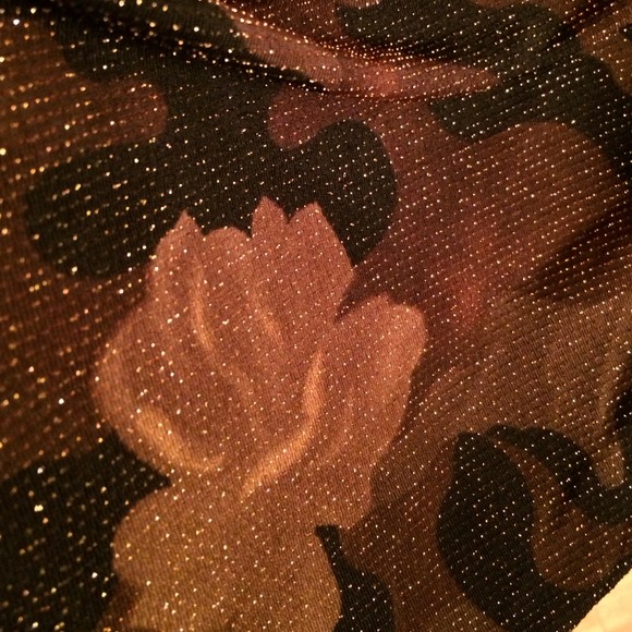 Brown print shirt - Picture 3 of 3