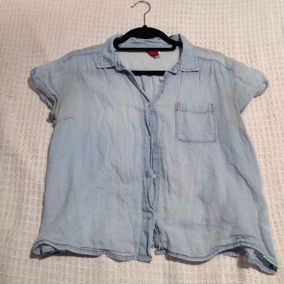 H&M blue blouse