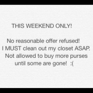 Everything must go! Coach, Vera, MK!