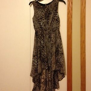Leopard print dress