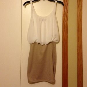Two tone dress