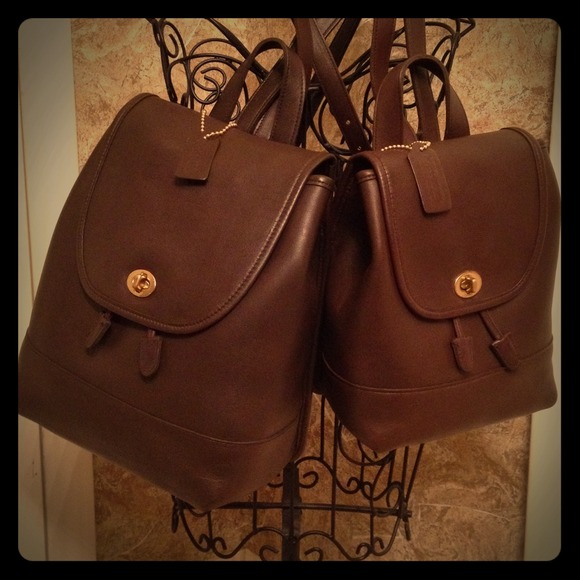 Just a compare listing* Coach Legacy Daypacks