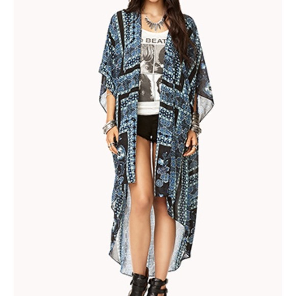 Sheer kimono