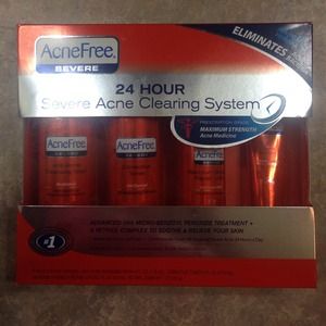 3 (4) Step AcneFree acne clearing treatment
