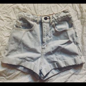 aa highwaist shorts