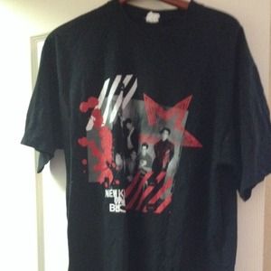 New Kids on the Block tour t-shirt