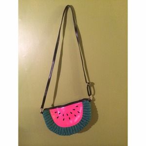 🌸SOLD🌸 WATERMELON cross body purse satchel