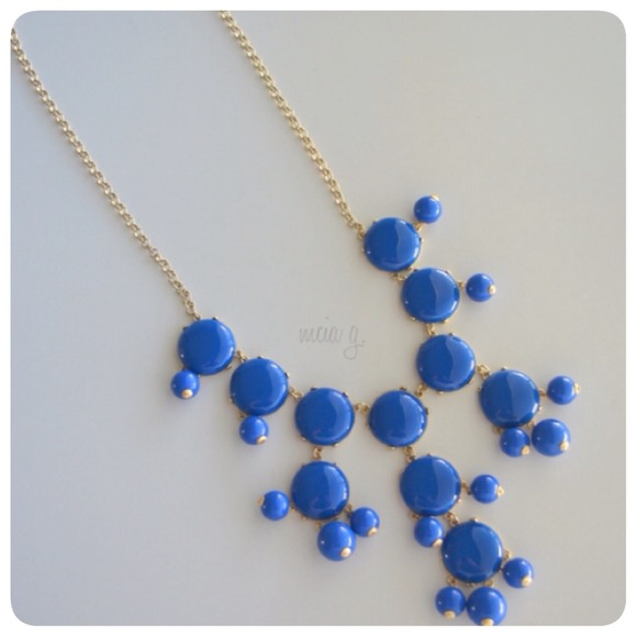 ❌SOLD IN BUNDLE❌ Cobalt Blue Bubble Necklace