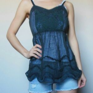 Cute Lace cover-up top