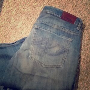 Express Mia ultra skinny jean, light wash