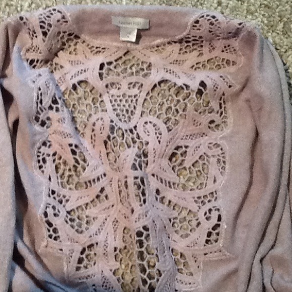 Garnet Hill detailed sweater