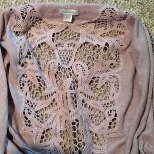 Garnet Hill detailed sweater