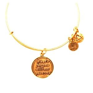 Alex n Ani "what is for you will not pass you" NWT