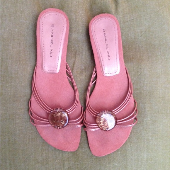 Sweet Bandolino Kitten Heel Sandals. Gently used!