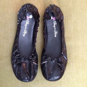 Penny Loves Kenny Black Ballet Flats. Like New!