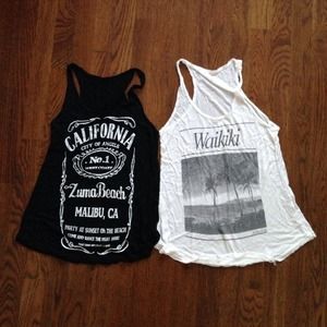 Brandy Melville graphic tanks!