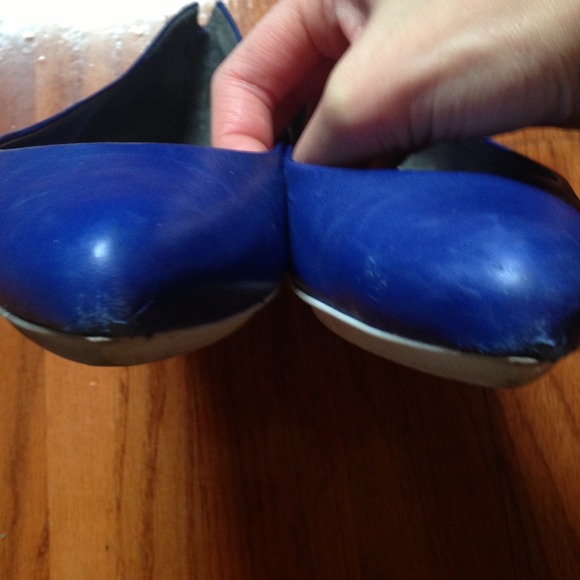 McQ Alexander McQueen Pointy Toe Leather Flats - Picture 3 of 4