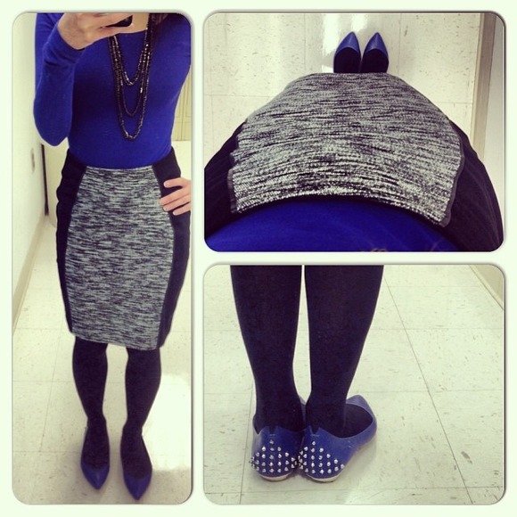 McQ Alexander McQueen Pointy Toe Leather Flats - Picture 4 of 4