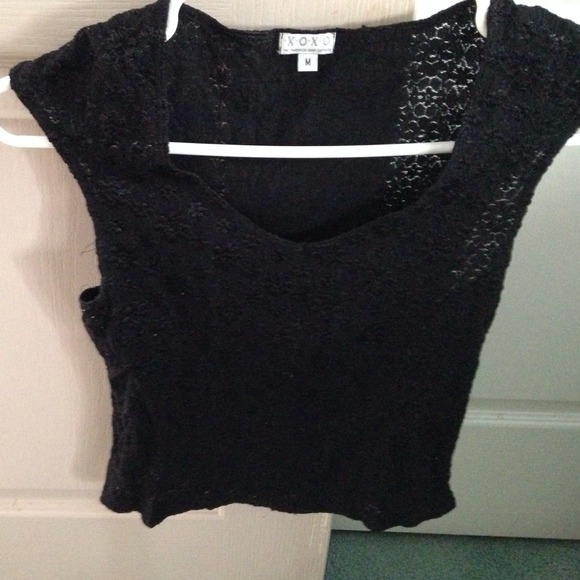 XOXO lace top