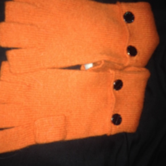 Orange Michael Kors gloves