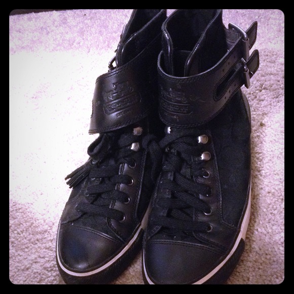 Auth. Coach high tops.