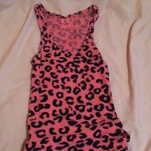 cheetah print tank top