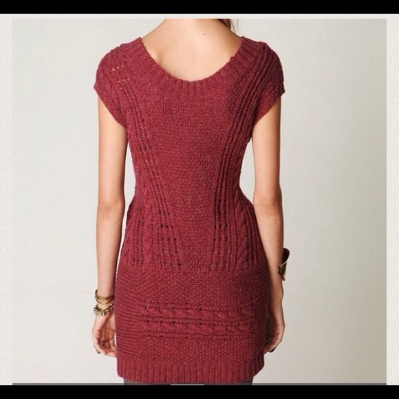 Sweater dress short sleeve - Picture 2 of 4