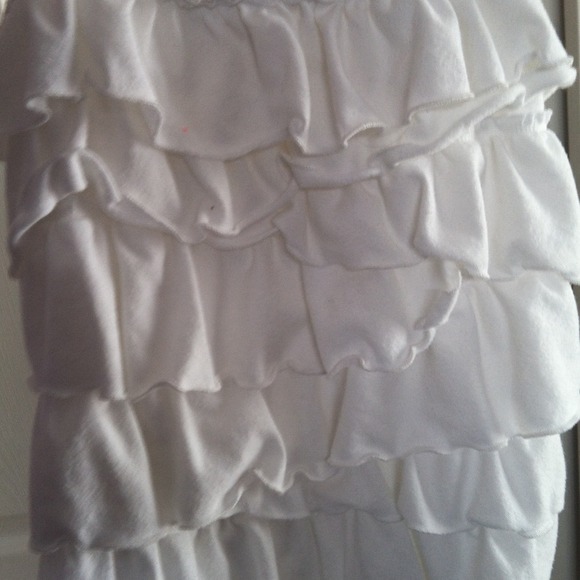 NWOT White Ruffle Hollister Tank - Picture 3 of 3
