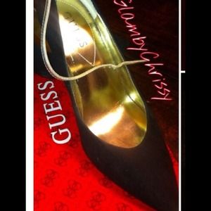 💢YOUTUBE GIVEAWAY HOLD💢 GUESS HEELS SUEDE