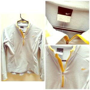 Nike fleece half-zip jacket, size Small