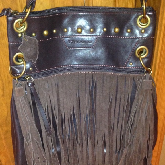 BCBGeneration Fringe Handbag/Crossbody