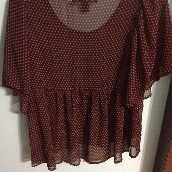 Sheer polka dot blouse - Picture 3 of 3