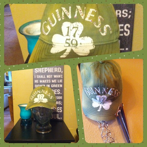 Other - 🍀🌟Guinness cap with Swarvovski Crystals🍀🌟
