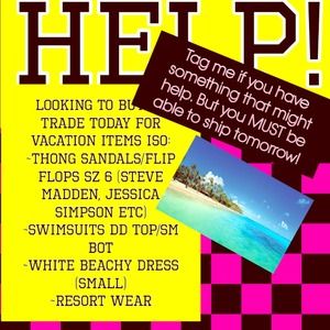 Need Vacation wear NOW! Please help